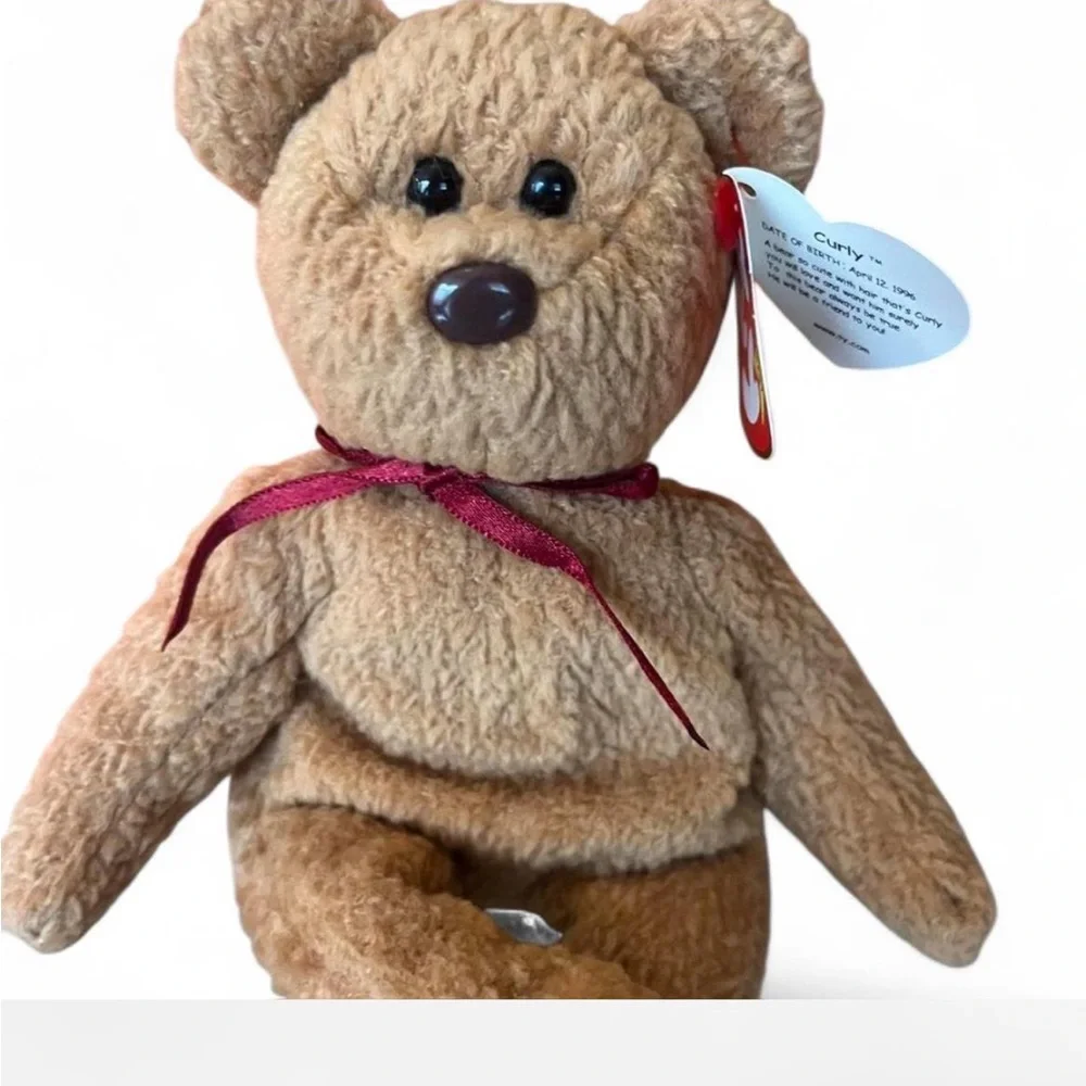 Vintage Ty Beanie Baby Curly in excellent condition